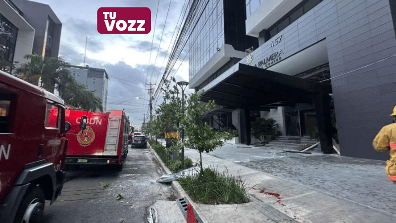 Explosión en edificio de Piantini deja al menos cinco heridos - Imagen