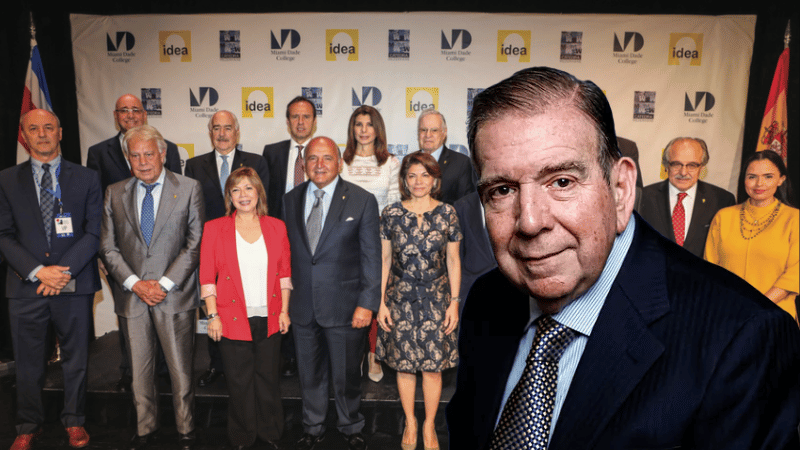 Edmundo González Urrutia visitará la República Dominicana acompañado de líderes del Grupo IDEA - Imagen