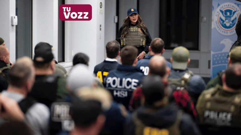 Kristi Noem lidera personalmente redadas migratorias en Nueva York, enfocadas en ciudades santuario - Imagen