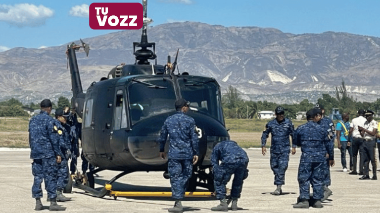 VIDEO:Haití recibe tres helicópteros de Fuerza Multinacional a bordo de avión Antonov  - Imagen