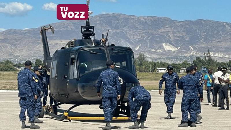 VIDEO:Haití recibe tres helicópteros de Fuerza Multinacional a bordo de avión Antonov - Imagen