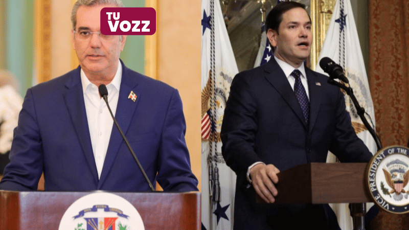 Presidente Abinader se reunirá con el secretario de Estado de EE.UU., Marco Rubio, en el Palacio Nacional - Imagen