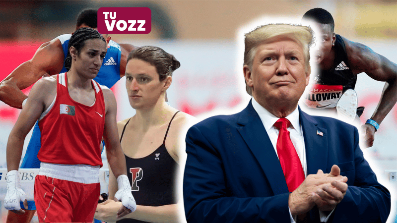Donald Trump firma orden ejecutiva para restringir la participación de mujeres transgénero en deportes femeninos - Imagen