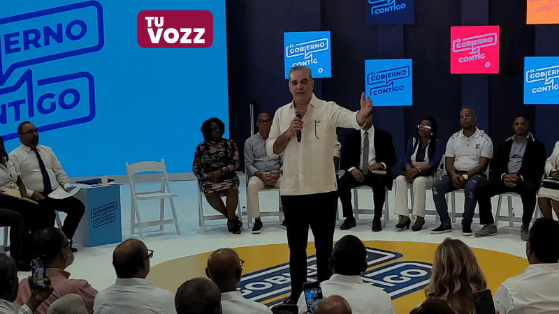 Presidente Abinader lanza el programa “El Gobierno Contigo” en Santo Domingo Norte - Imagen