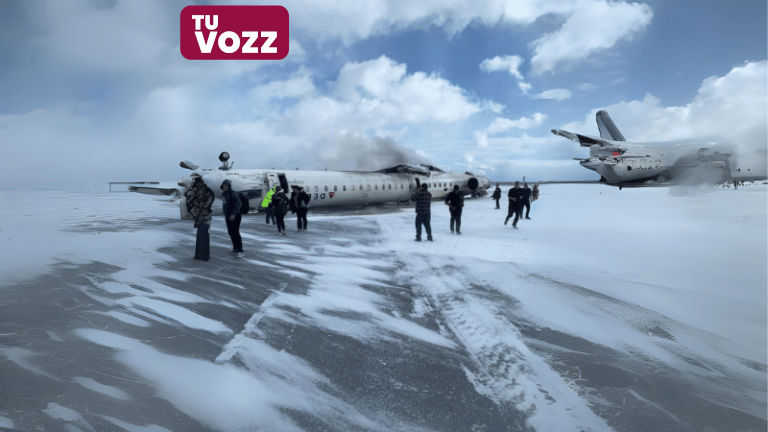 Accidente de avión de Delta en Toronto deja varios heridos - Imagen
