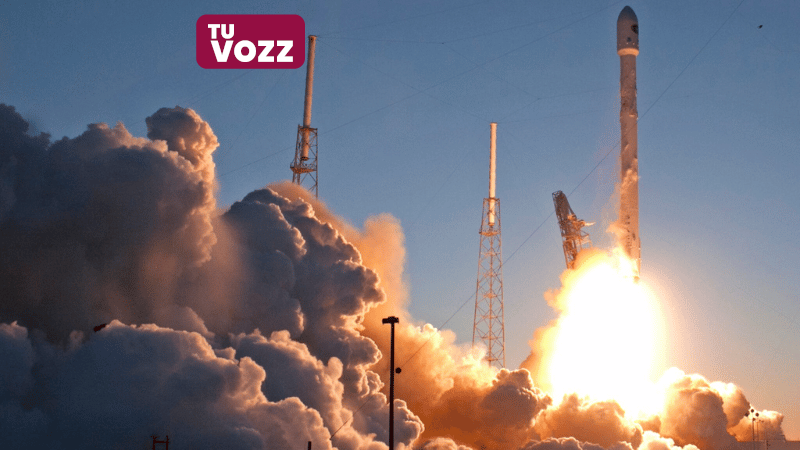 Cohete Falcon 9 de SpaceX es avistado en la República Dominicana - Imagen
