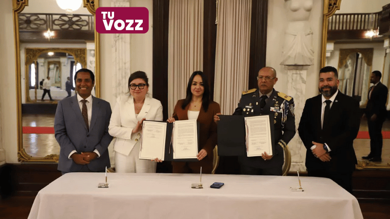 La Policía Nacional y el Gobierno de los Estados Unidos firman memorándum para fortalecer la seguridad ciudadana - Imagen