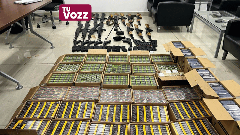 Autoridades desmantelan red transnacional de tráfico de armas con destino a Haití - Imagen
