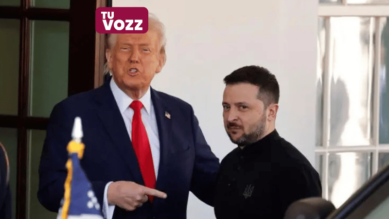 Zelensky dice que espera que se pueda lograr "una paz duradera" en Ucrania este año, tras conversar con Trump por teléfono - Imagen