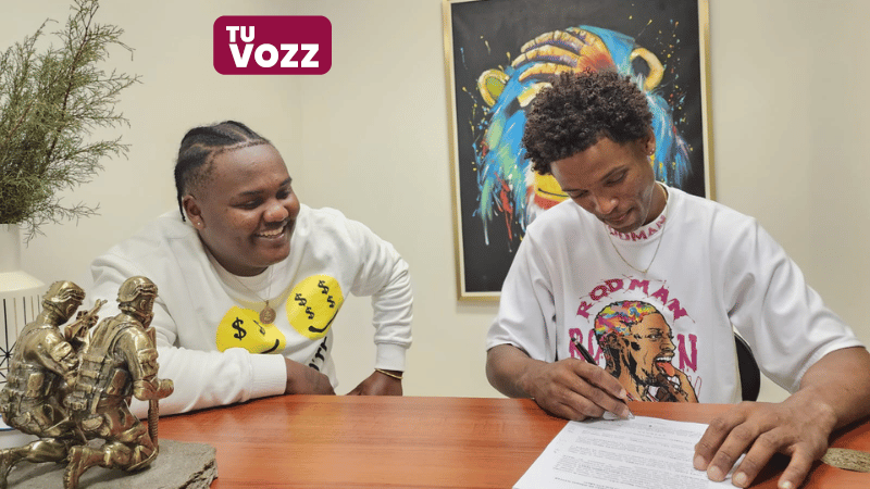 El Artista Urbano Seney Firma Contrato Discográfico con Sello "Sobrino Records" - Imagen